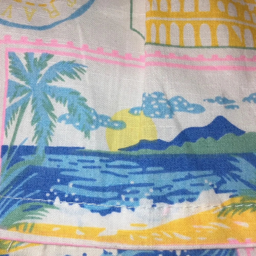 Haute Hippie‎ Kids Travel Design (London, Rome, Beach) Shirt, Shorts and Bow Set
